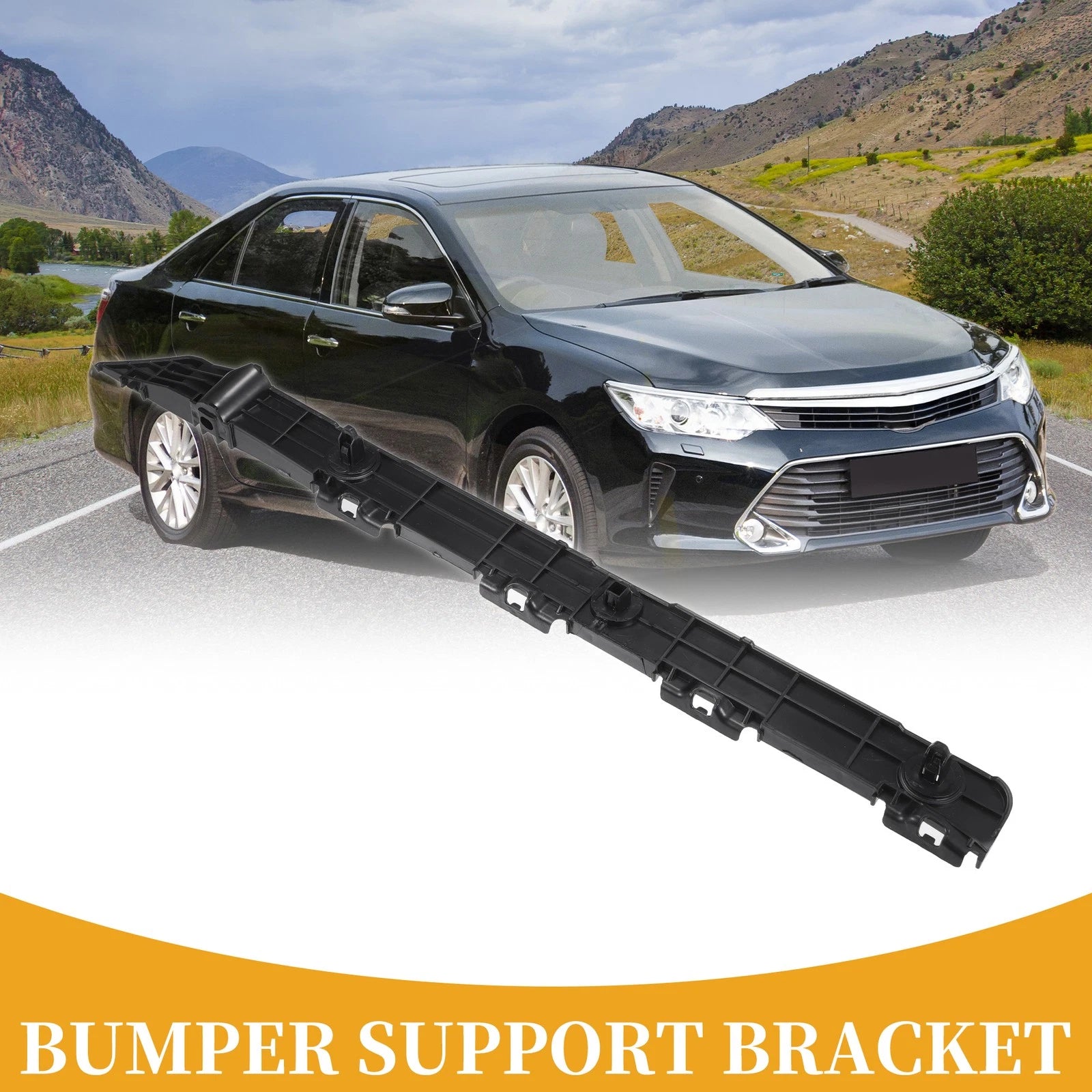LH Side Front Bumper Support Bracket Replacement for Toyota Camry (2007–2011)