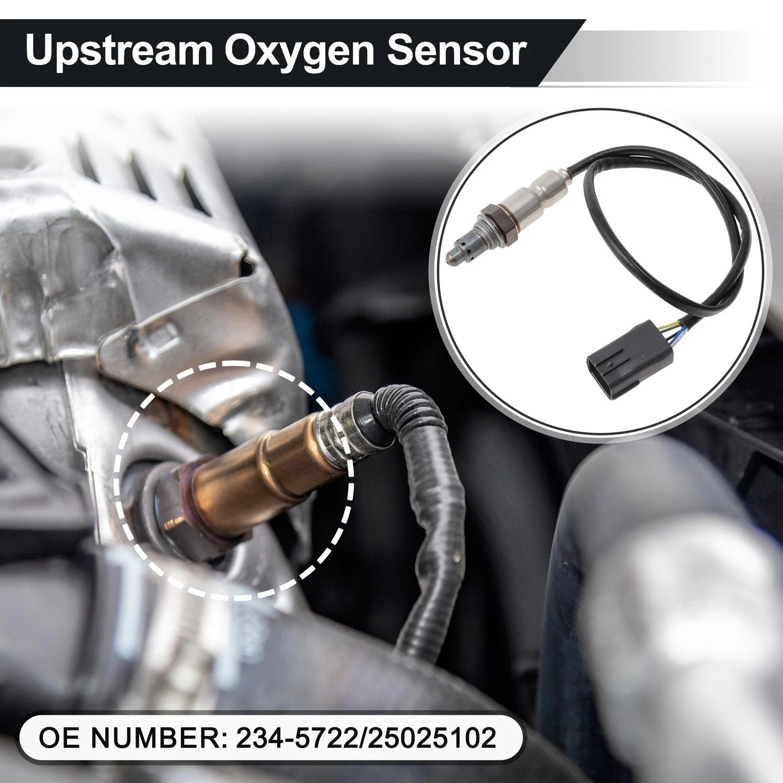 Upstream Oxygen Sensor for Toyota Yaris 2017-2018 234-5722 (1 pcs)