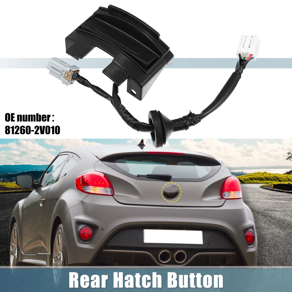 Trunk Tailgate Cover Switch Release Replacement for Hyundai Veloster (2012–2017)
