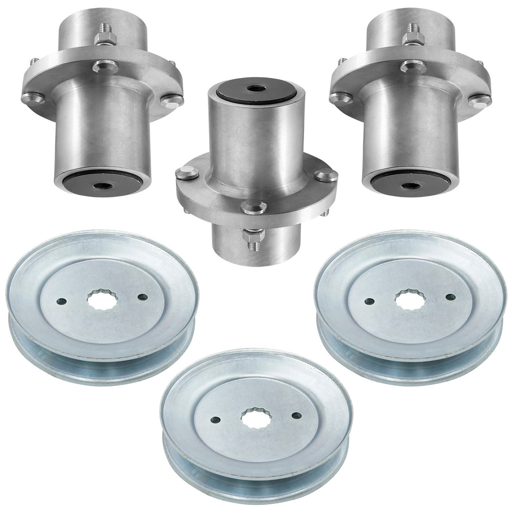 Deck Spindle with Pulley Replacement for Hustler FasTrak SDX (2007–2023)