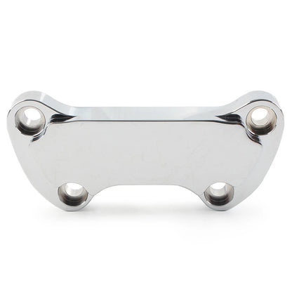 1" Handlebar Riser Top Clamp Cover for Harley Dyna Softail Sportster 883 Chrome