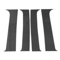 4 Pcs Door Pillar Window Trim Replacement for Chevy Silverado (2014–2018)