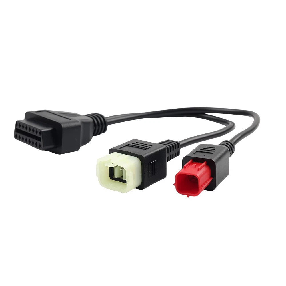 OBD2 Diagnostics Connector Cable 6pin for Honda Kawasaki (Motorcycle)