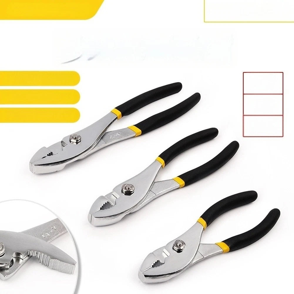 Slip Joint Pliers with Rubberized Grip for Auto Repair