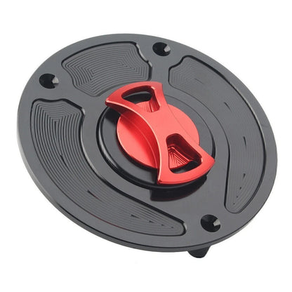 Keyless Gas Fuel Tank Cap Cover for Honda CBR1000RR Fireblade (2000–2019) RED