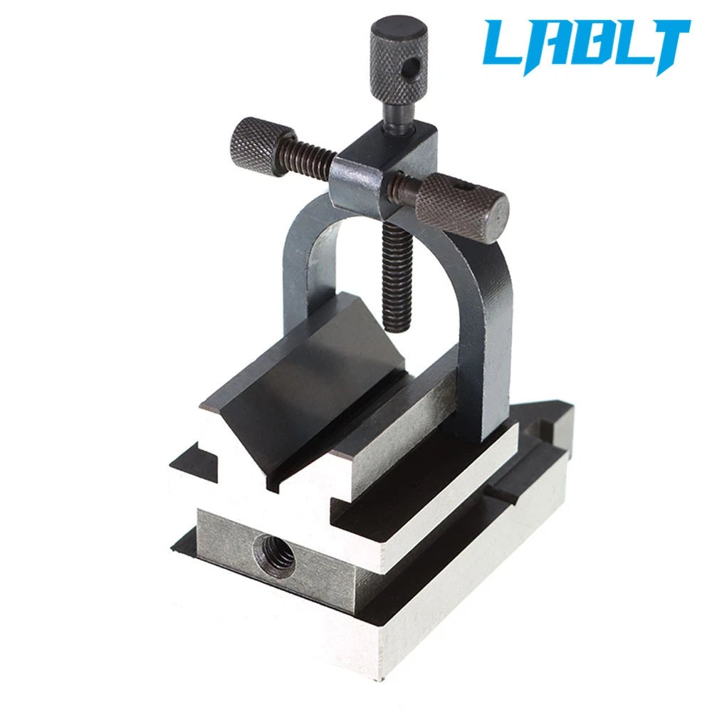 Set of 2 Angle V-Block & Clamp for Precision Ground Applications
