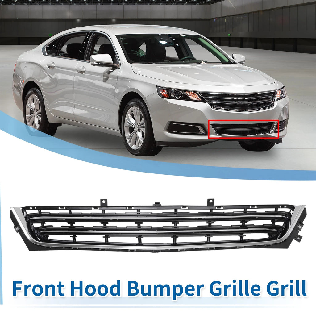 Front Lower Bumper Grille Grill Replacement for Chevrolet Impala (2014–2020)