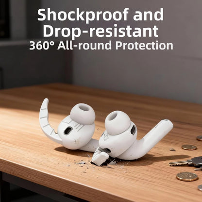 Silicone Ear Hooks Covers for AirPods Pro 3 (2025)