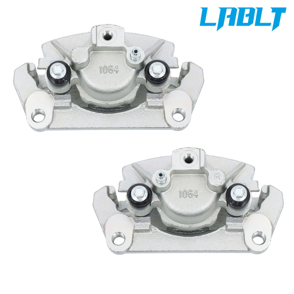 2X Rear Brake Calipers with Bracket for Chrysler Aspen (2007–2009) Dodge Durango (2004–2009)