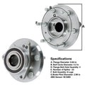Front Rear Wheel Hub Bearing Assembly for Chevrolet Traverse (2009–2017)
