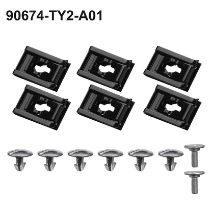 Set of 14 Lower Engine Cover Pin Screw Bolts for