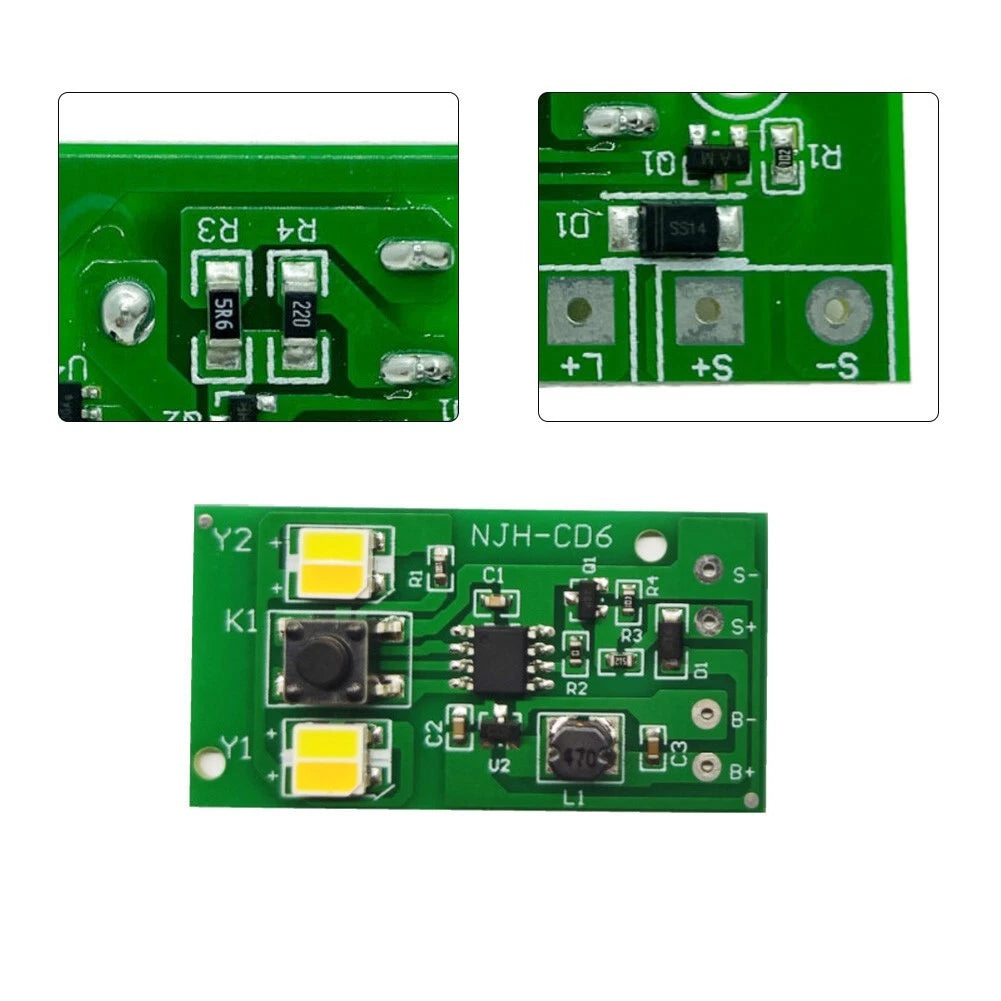 1 2V Solar Light Controller for Outdoor Lighting (8 Modes)