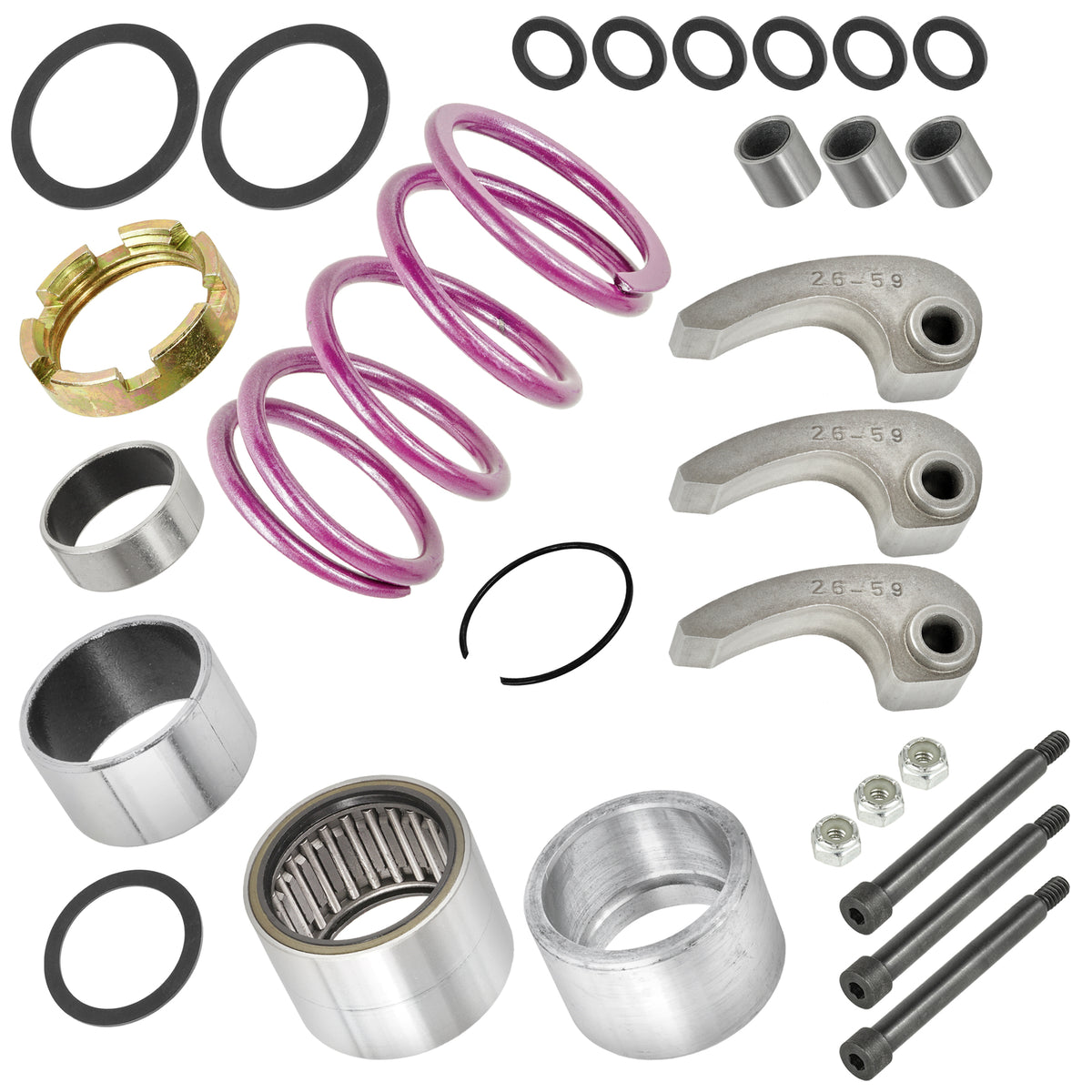 Primary Drive Clutch Rebuild Kit Heavy Duty for Polaris RZR XP 900 (2012–2013)