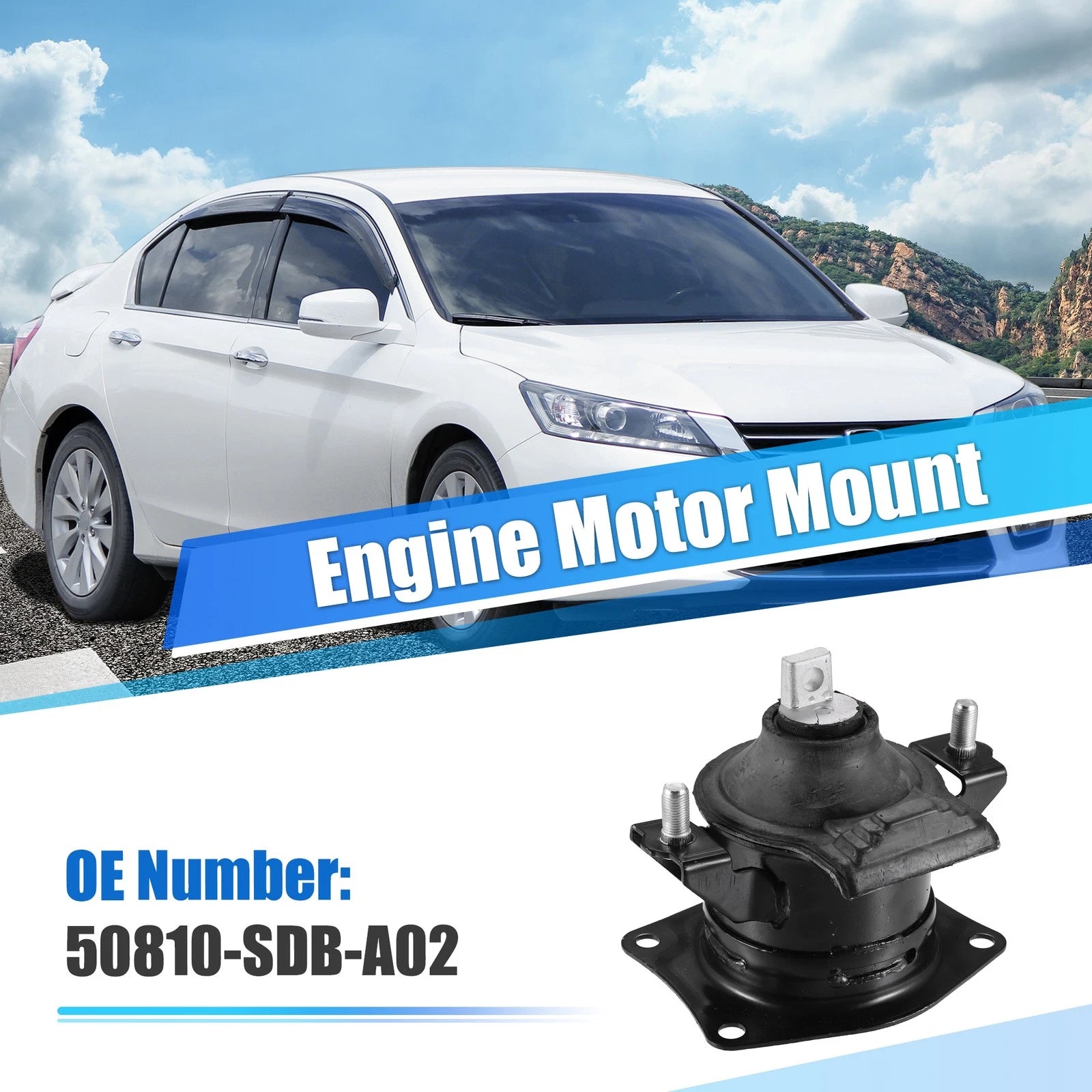 Engine Motor Mount Rear Replacement for Honda Accord (2003–2005)