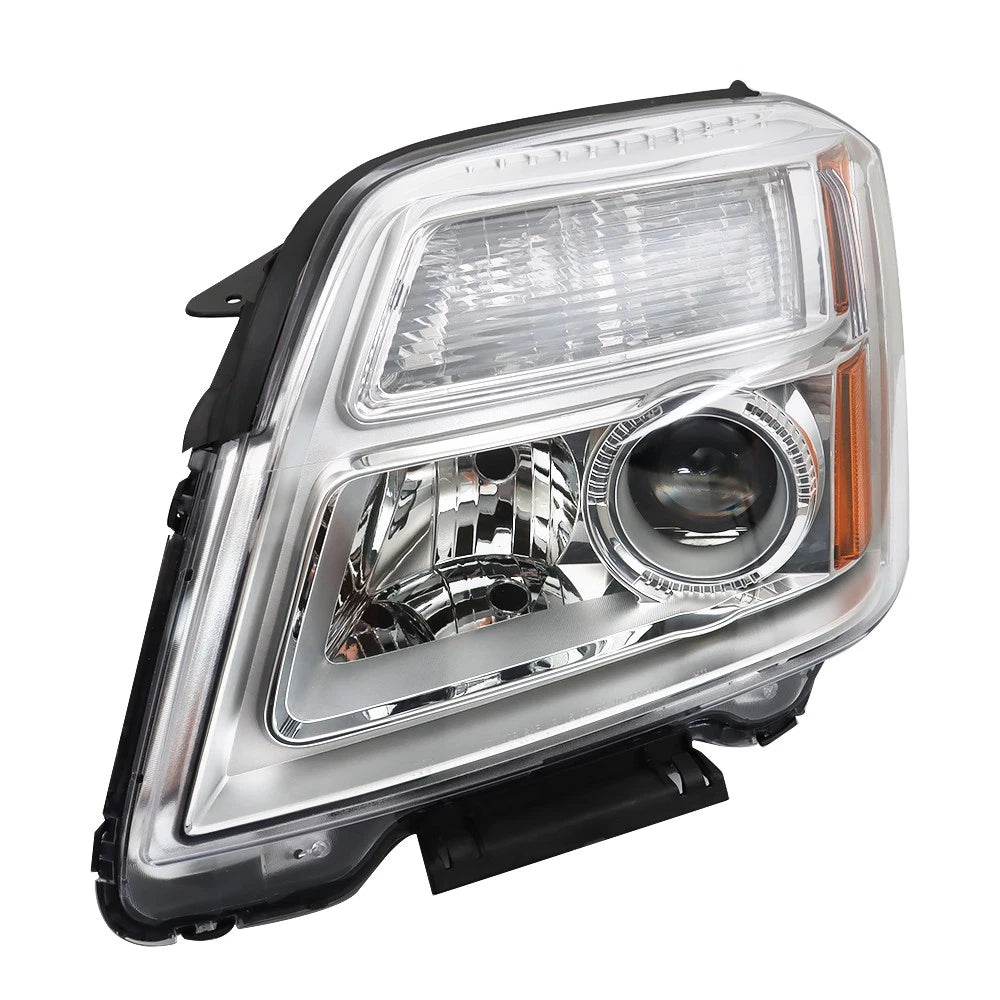 Halogen Chrome Headlight for GMC Terrain (2010–2015) Left/Driver Side