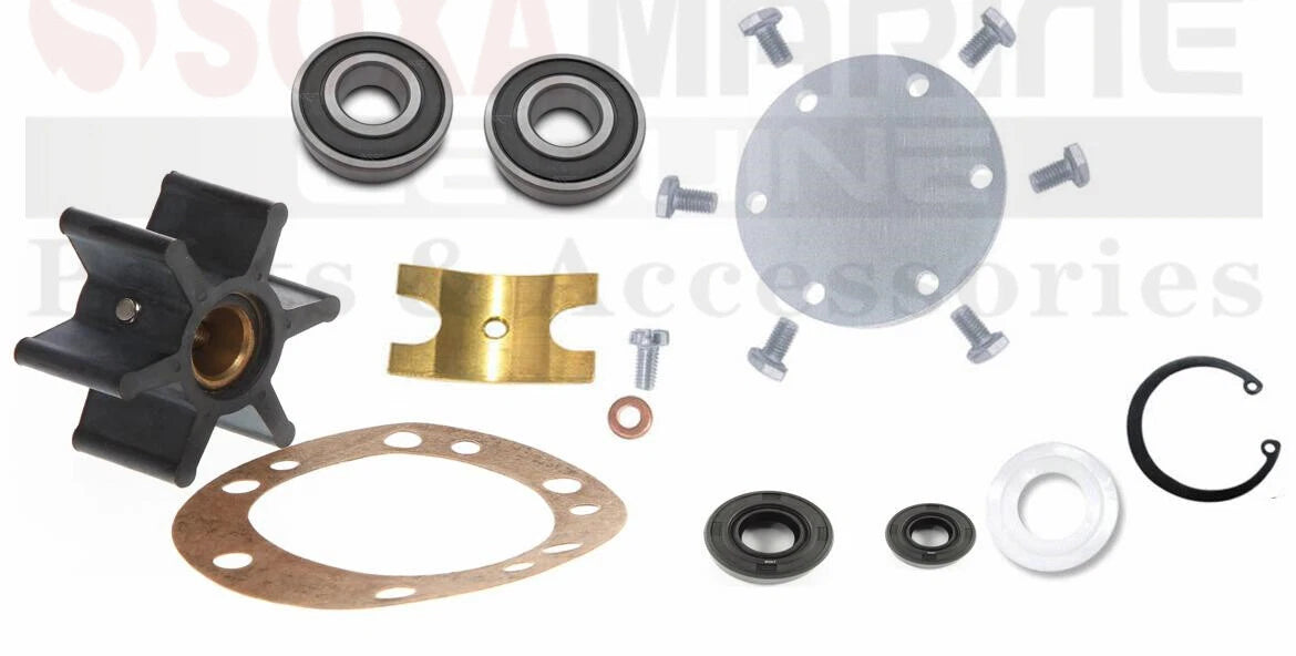 Major Rebuild Kit for Yanmar Marine Sea Water Pump (2QM15) 124070-42000 42001 42002