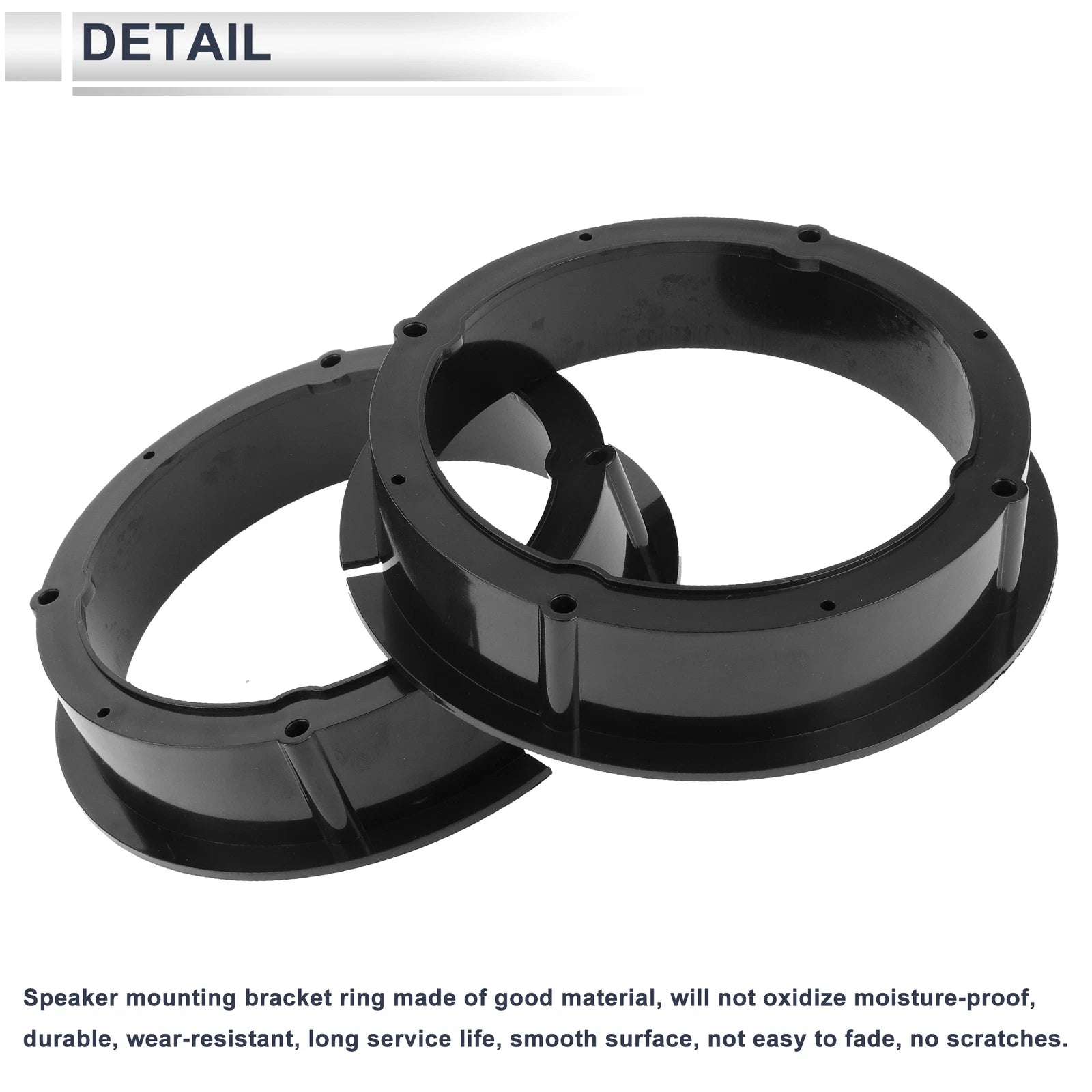 2X Speaker Spacer Ring for Skoda Fabia (6.5")