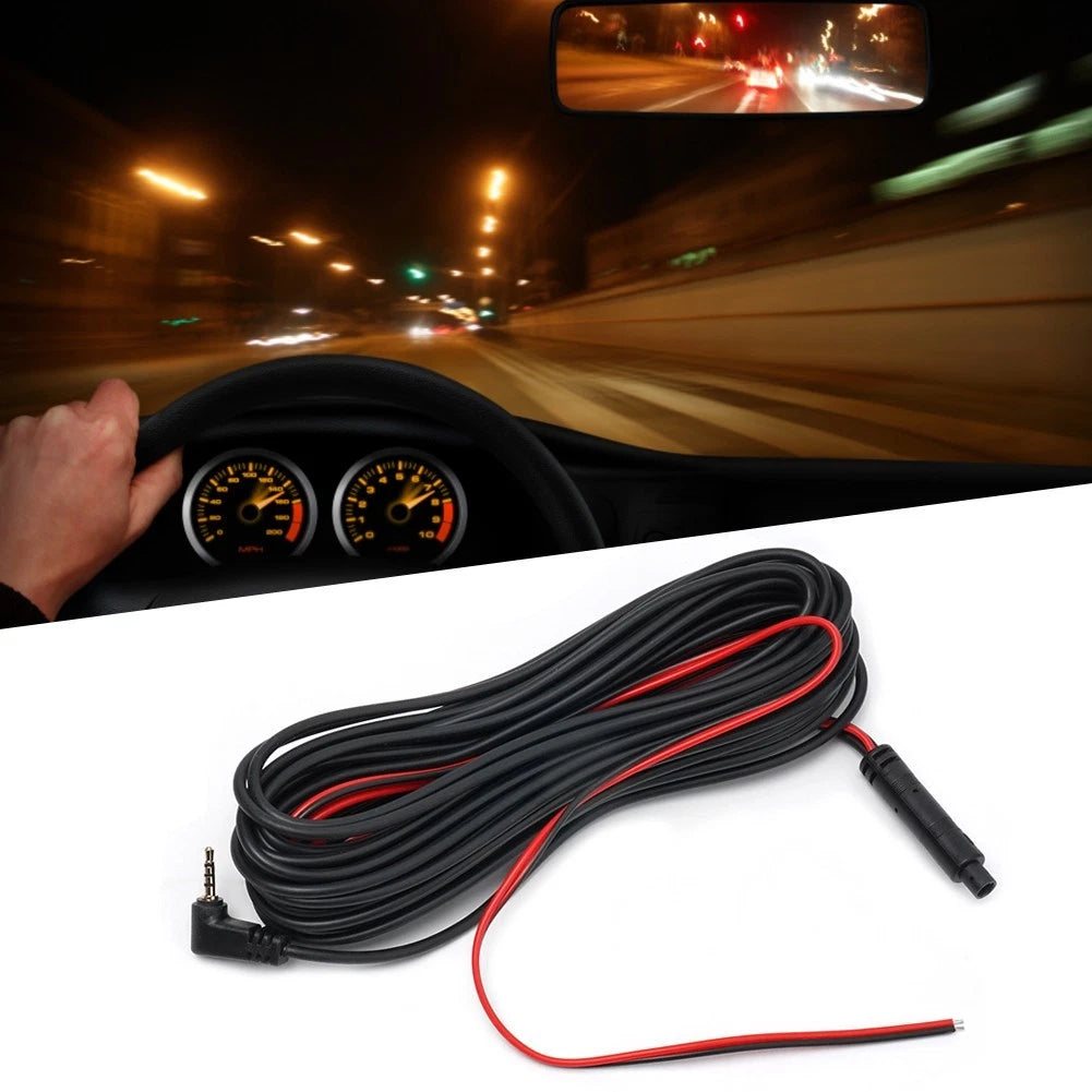 Extension Cable for Dash Cam Rear View Camera (10 ft)