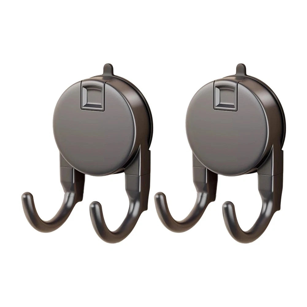 Double Hook Suction Cup for Automotive Use - Tool-free Installation