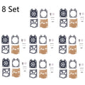 Set of 8 Carburetor Gasket Repair Kit for Chainsaw 38/45/52/58 4500 5200 5800