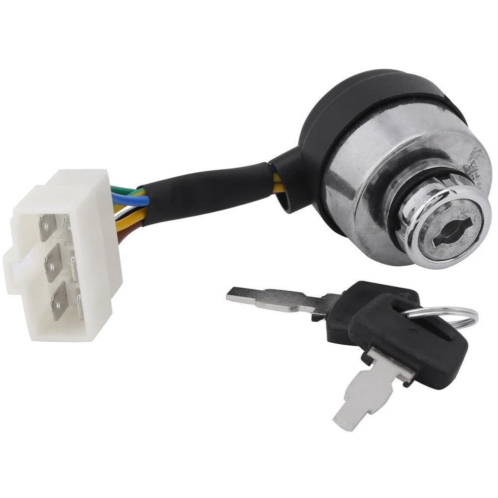 6 Wire Ignition Key Switch for Powerland 4400E 6500E 8500E 10000E