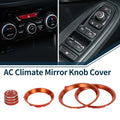Heater Mirror Knob Cover Set Replacement for Subaru Forester 2019–2024