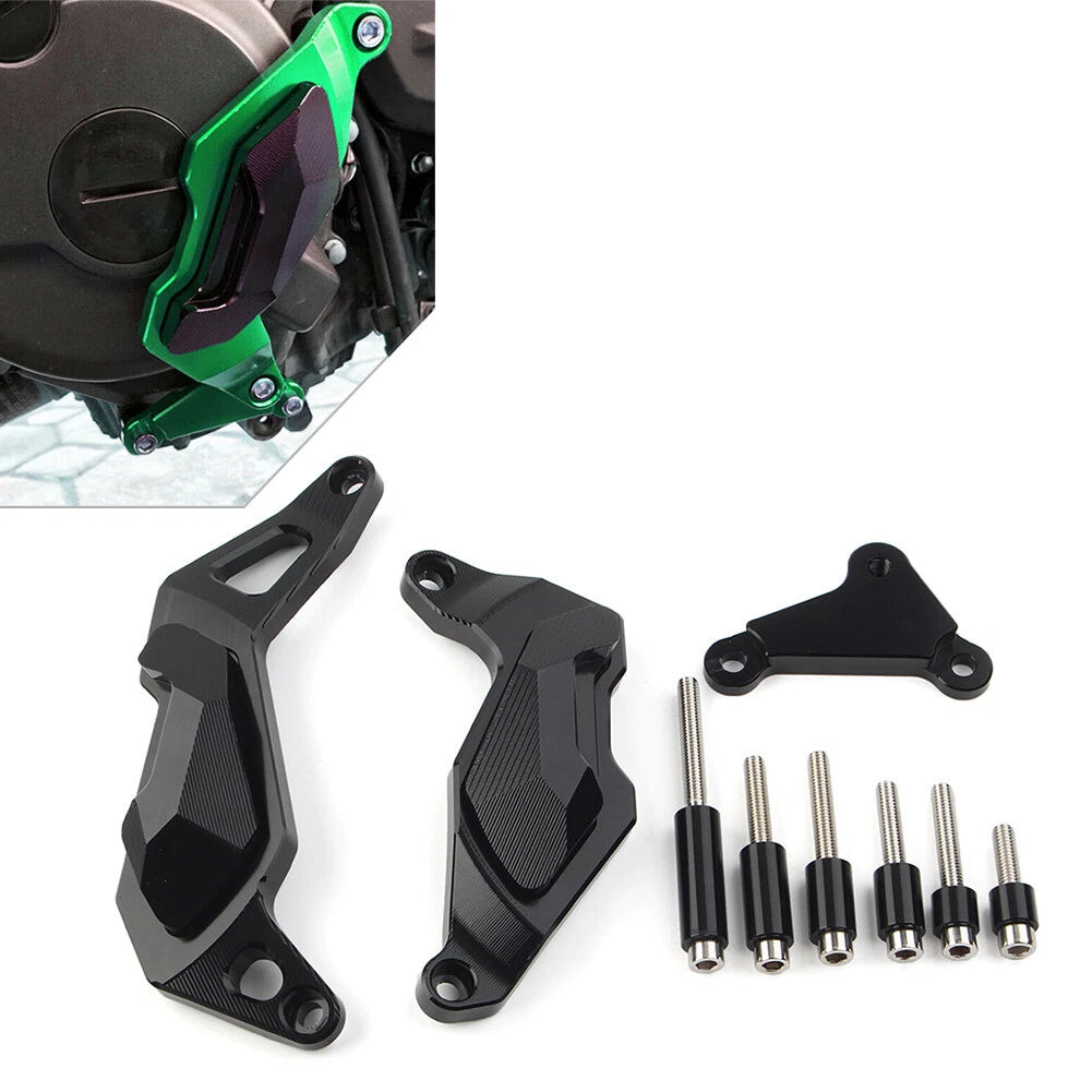 Stator Guard Cover Slider Protector for Kawasaki Ninja 400 (2018–2023)