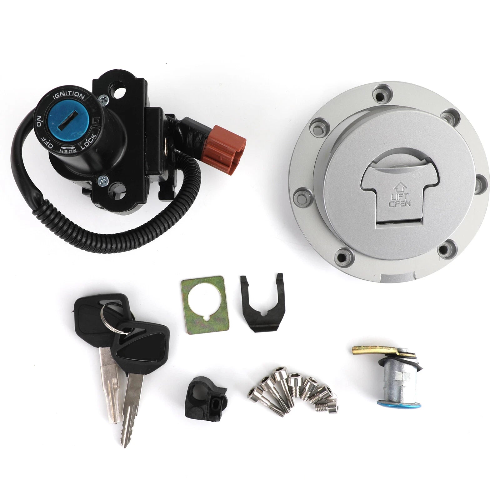 Ignition Switch & Fuel Gas Cap Lock Set for Honda CBR1000RR CBR600RR (2008–2014)