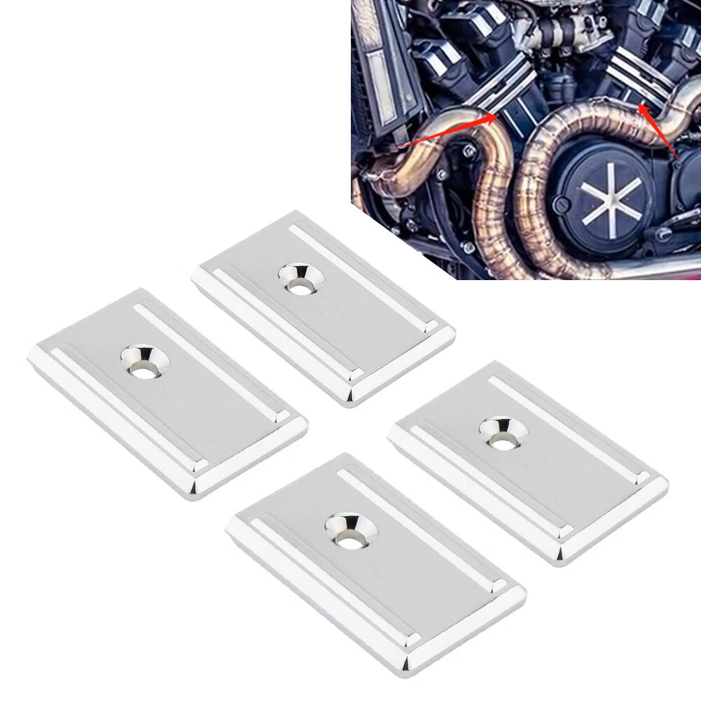 4X Motor Engine Decorative Cover Kit for Yamaha V-Max 1200 (1994–2007)