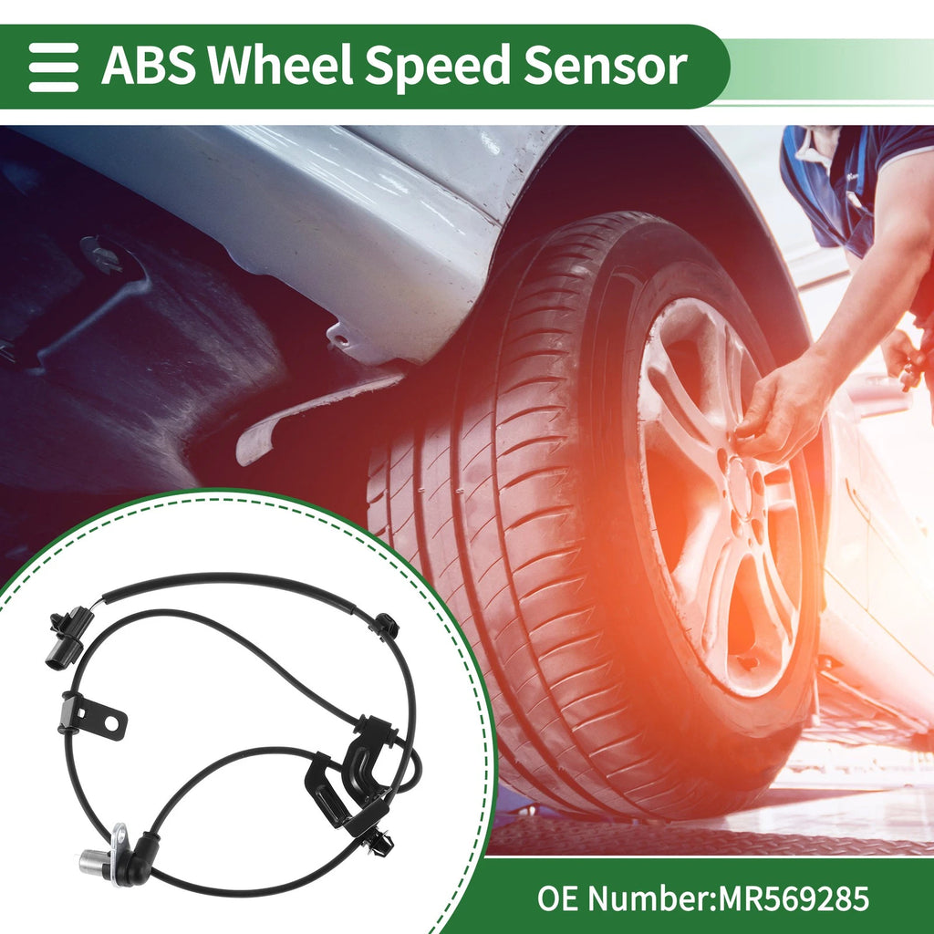 ABS Wheel Speed Sensor Front Left Replacement for Mitsubishi Galant (2004–2012)