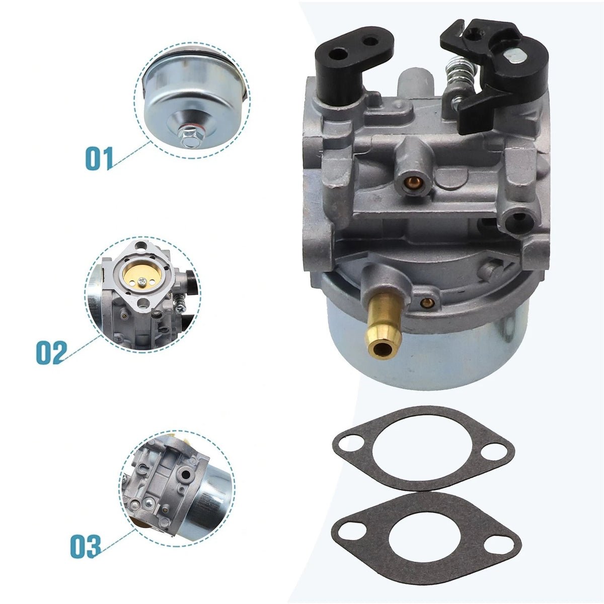 Carburetor for FJ180V Engine Mower AM21 AS30 15004-0962 15004-7010
