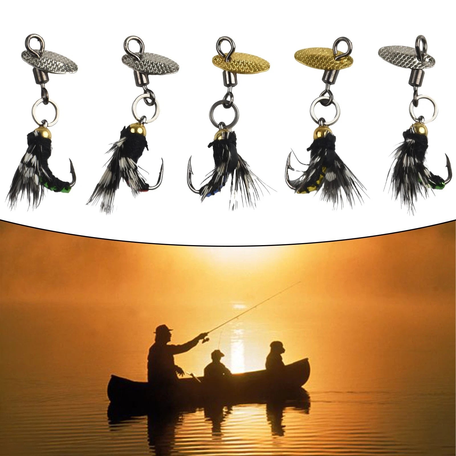 Fly Hooks Sequins for Fishing Lures (14mm)