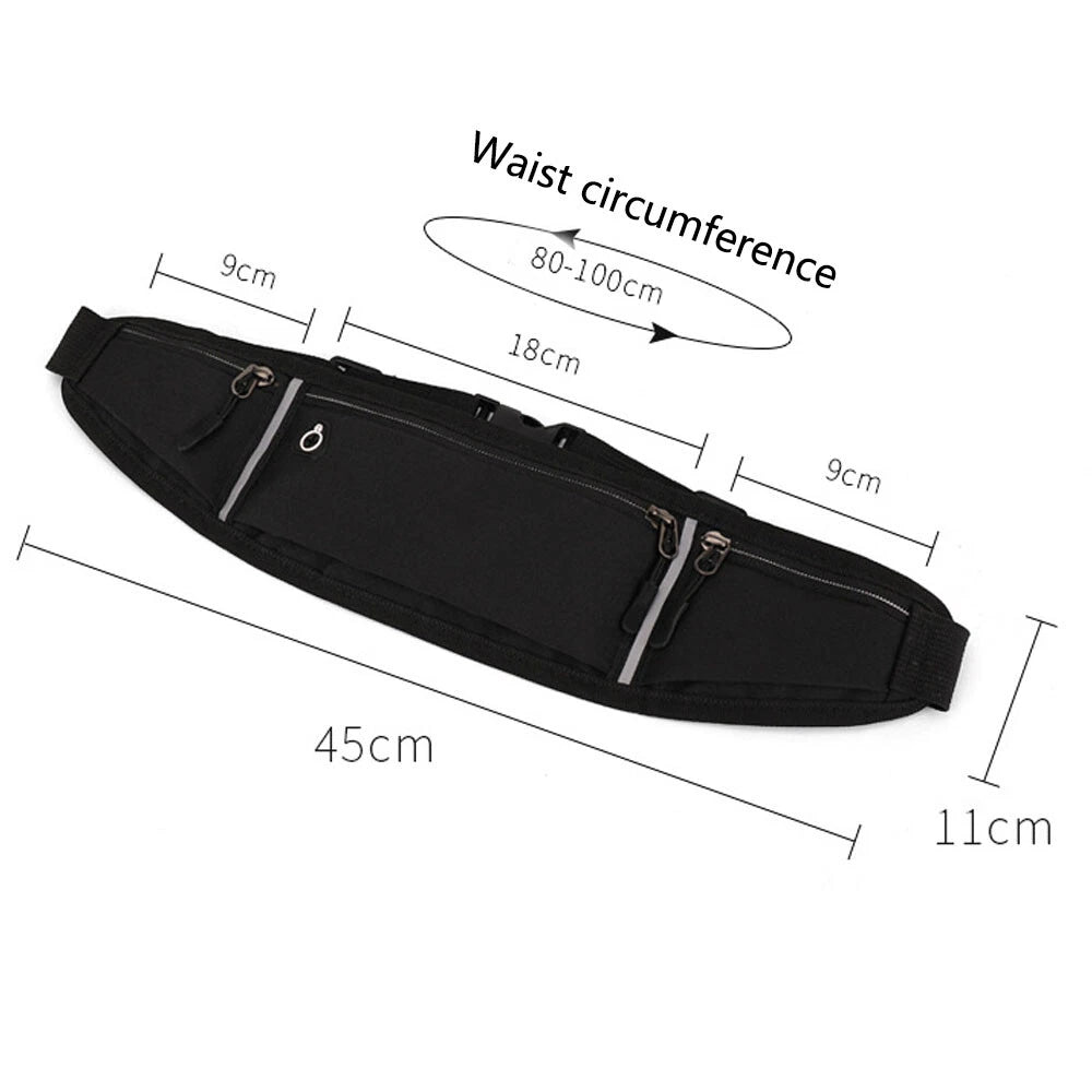 Lightweight Waist Pack Belt Bag for Outdoor Travel Sports Running Hiking