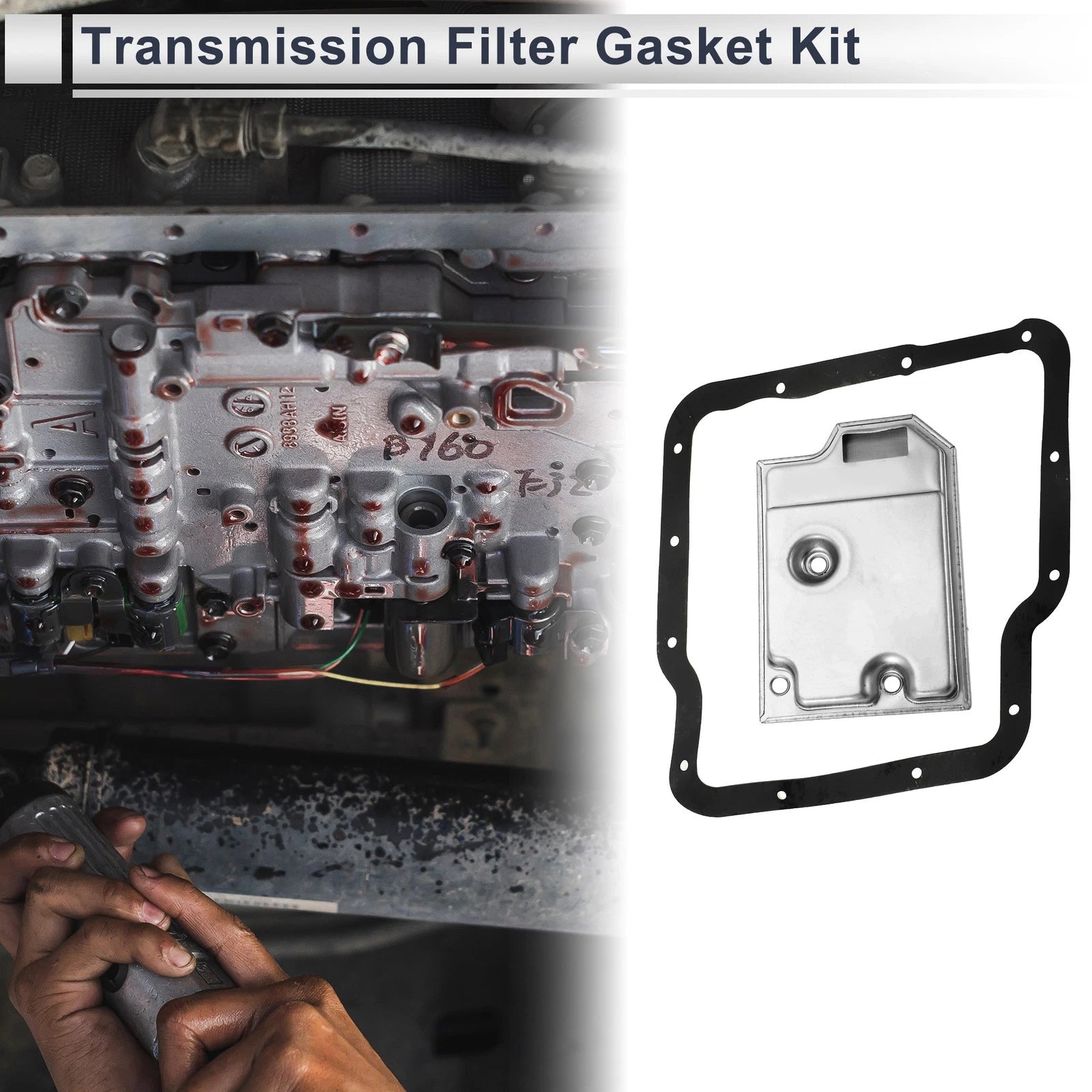 Engine Transmission Filter Gasket Kit for Honda Passport (1994–2002)