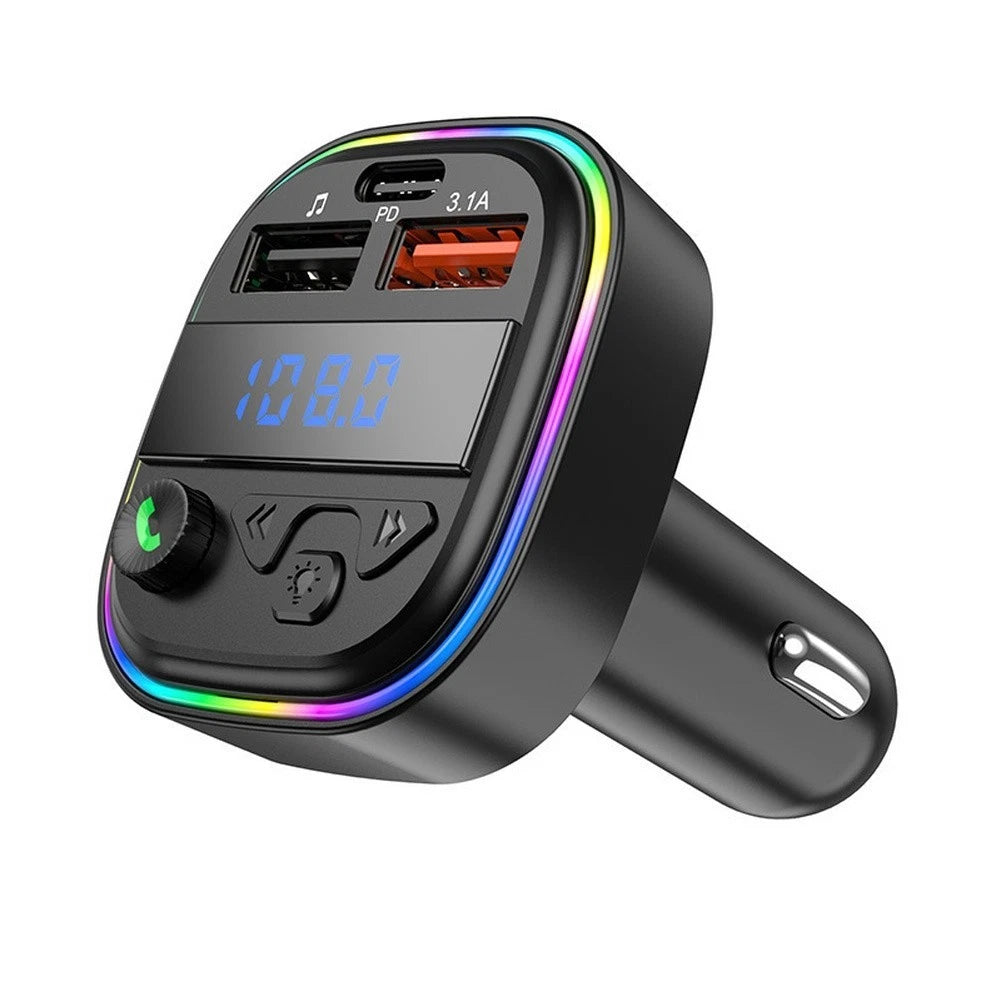 Wireless MP3 Player with FM Transmitter for Universal Vehicles (2010–2023)