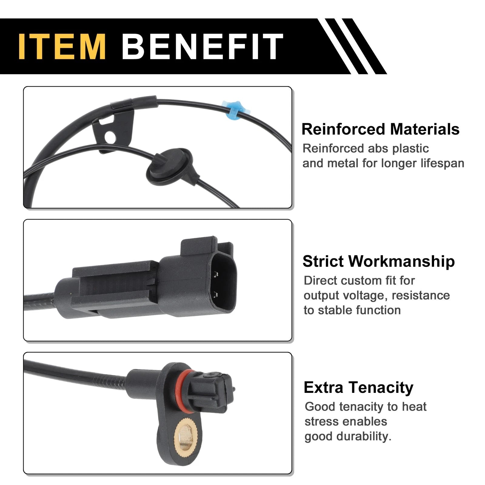 ABS Wheel Speed Sensor Replacement for Mitsubishi Outlander (2013–2021)