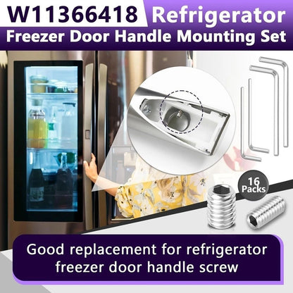 Hex Head Stainless Steel Screws for Refrigerator Cooler Door Handle Repair