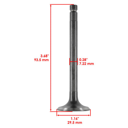 Caltric Exhaust Valve Replacement for Kohler KT620 Engine Series (2001–2001)