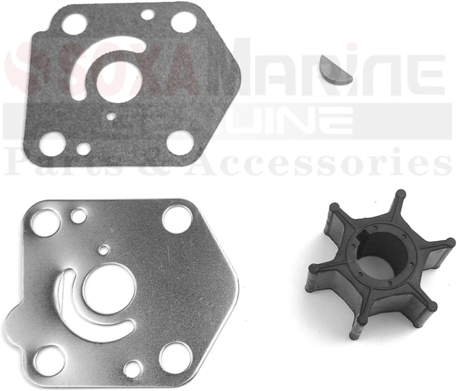 Water Pump Service Kit for Evinrude Johnson 10 15 HP (18-3256, 5033106, 766485)