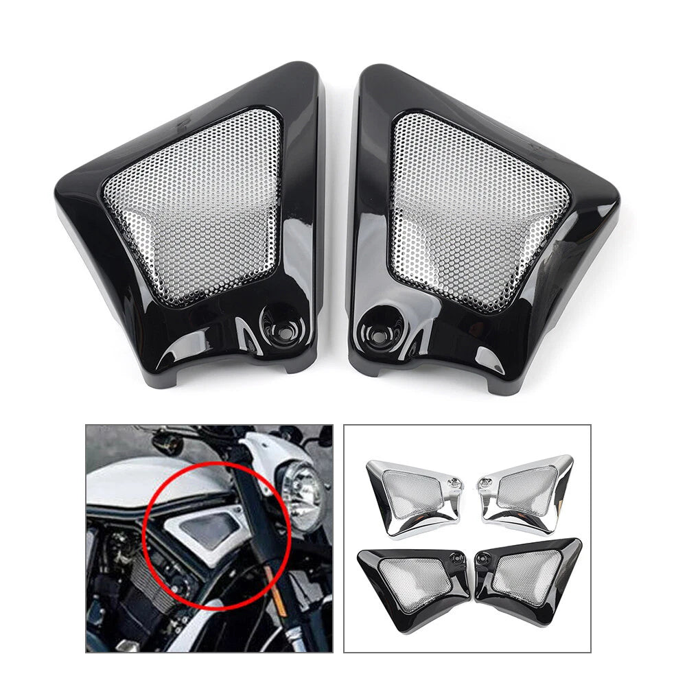 2pcs Airbox Frame Neck Side Cover Guard for Harley Davidson V-Rod Special (2007–2017)