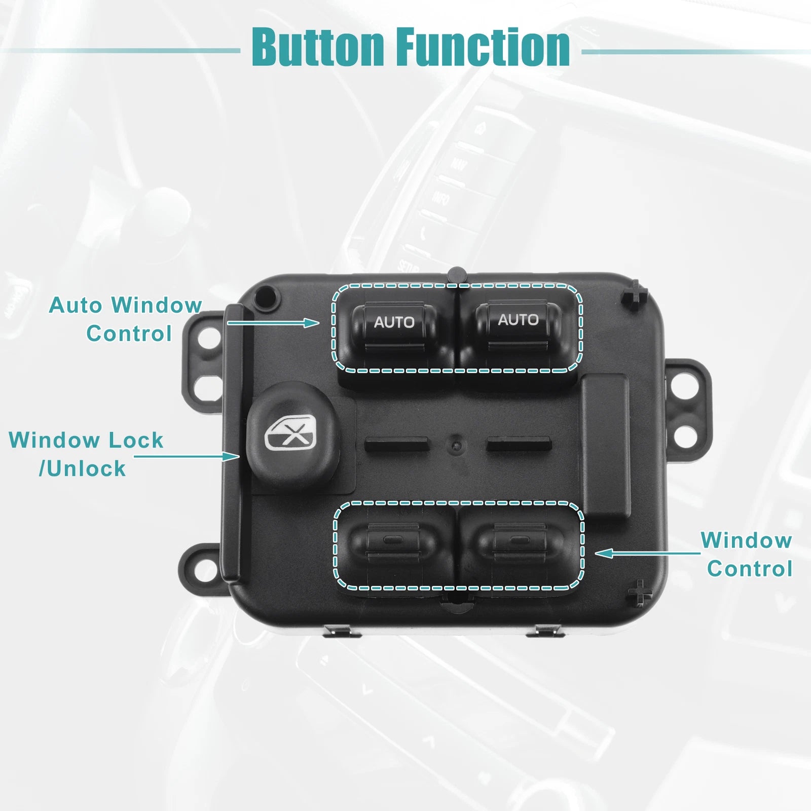 Master Power Window Switch for Jeep Liberty (2005–2007)