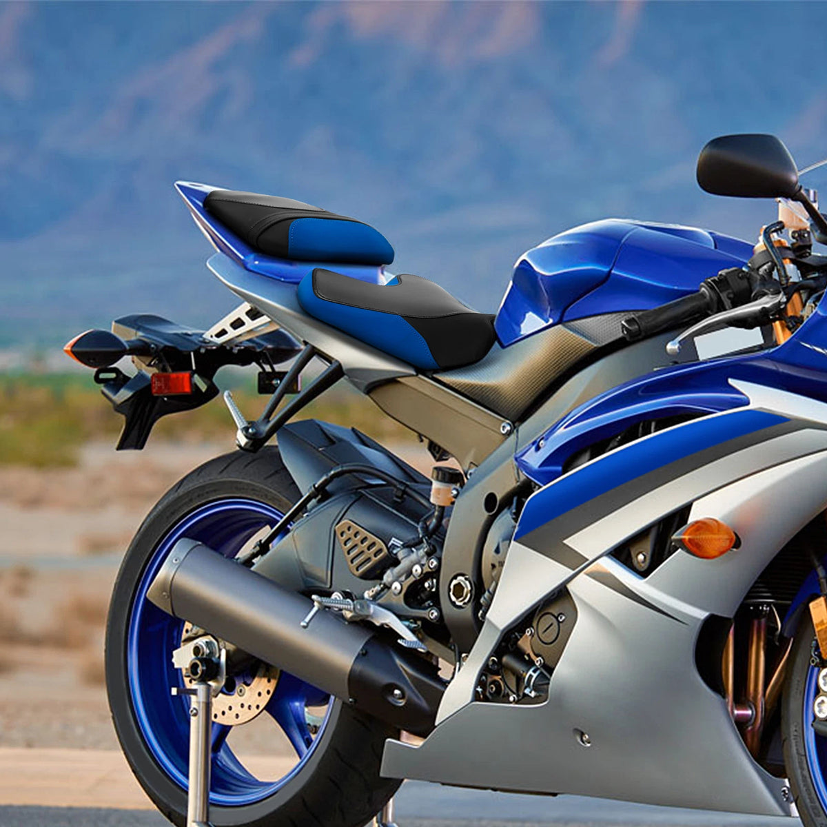 Rider Driver & Passenger Seats for Yamaha YZF R6 (2008–2016)