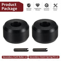 2 Secondary Clutch Rollers w/Upgraded Rust Free Pin for Polaris RZR 900 (2011–2014)