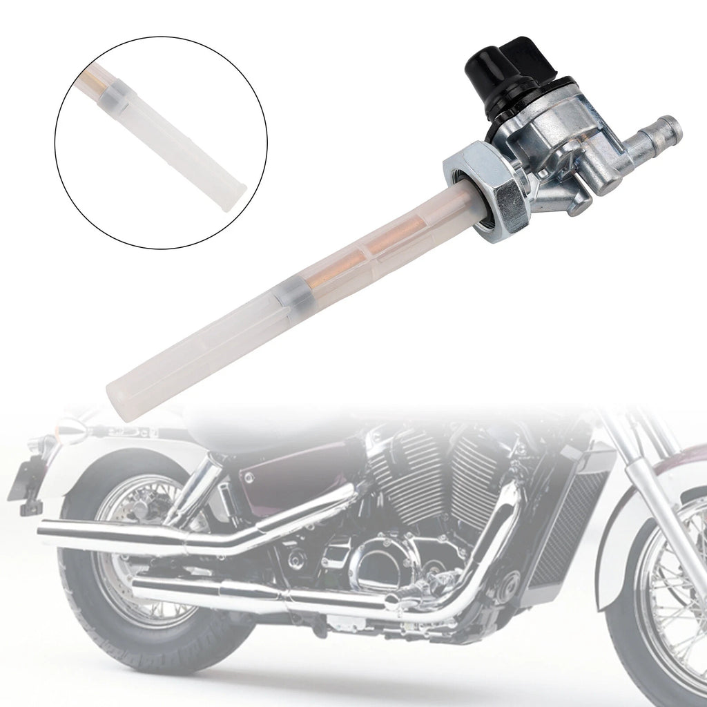 Gas Tank Fuel Cock Valve Petcock for Honda VT750DC Shadow Spirit (2001–2007)