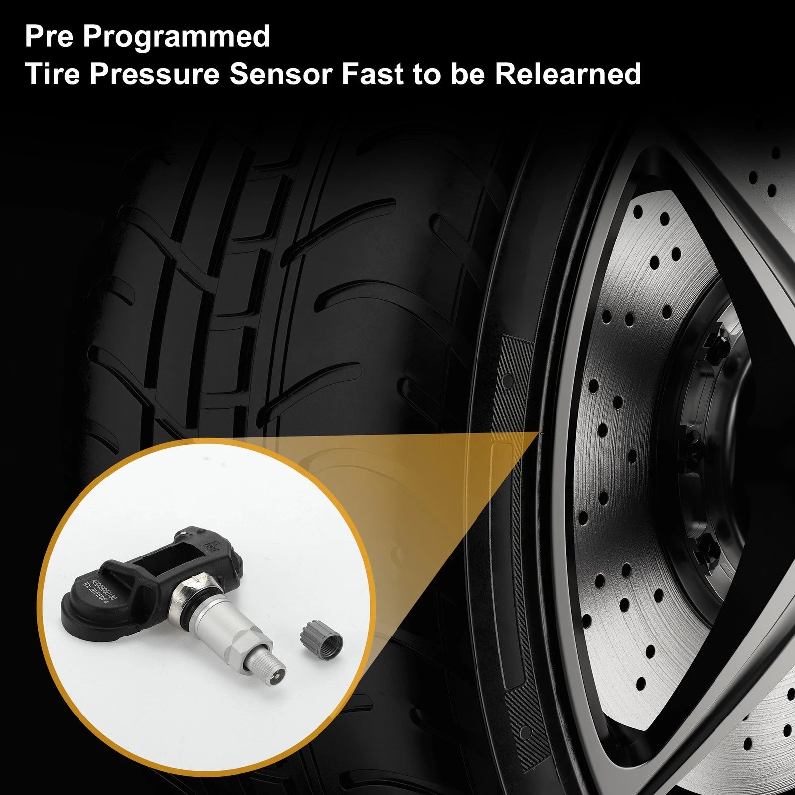Tire Pressure Sensor Replacement for Mercedes C63 AMG (2008–2014) 433MHz