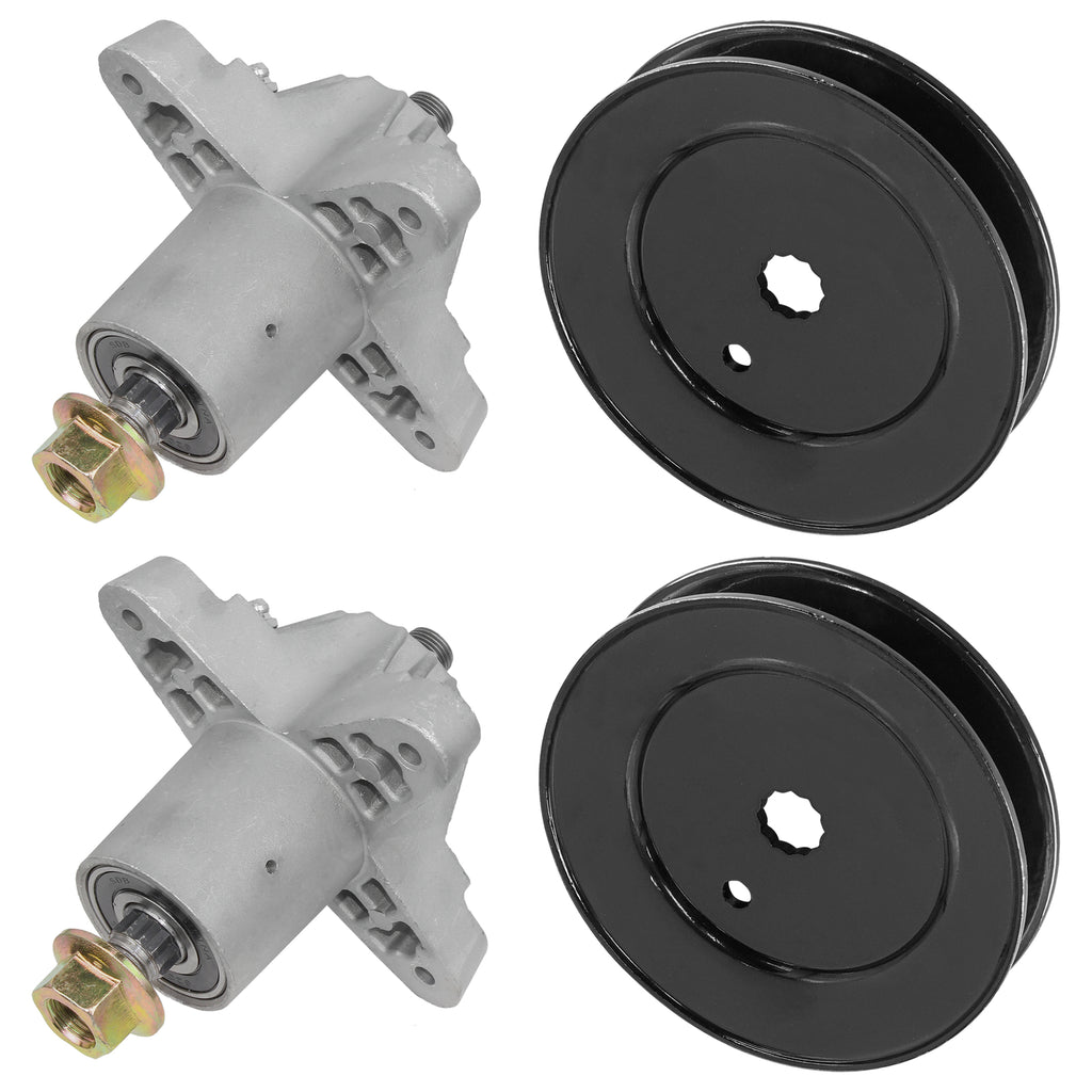 Deck Spindle with Pulley 38 inch for MTD White Outdoor LT13 (2013–2013)