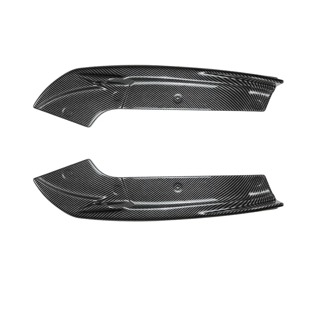 Carbon Look Rear Side Splitter Spats for Audi A5 F5 (2017–2020)