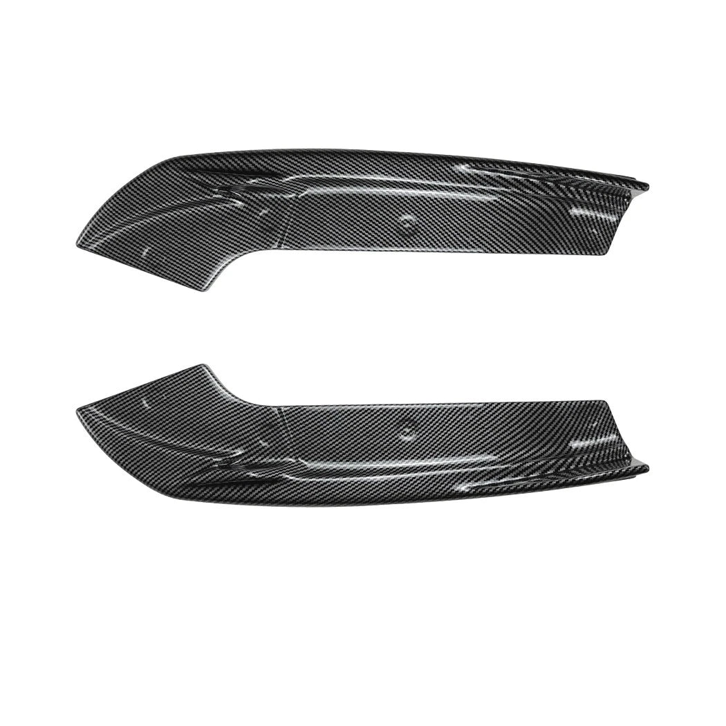 Carbon Look Rear Side Splitter Spats for Audi A5 F5 (2017–2020)