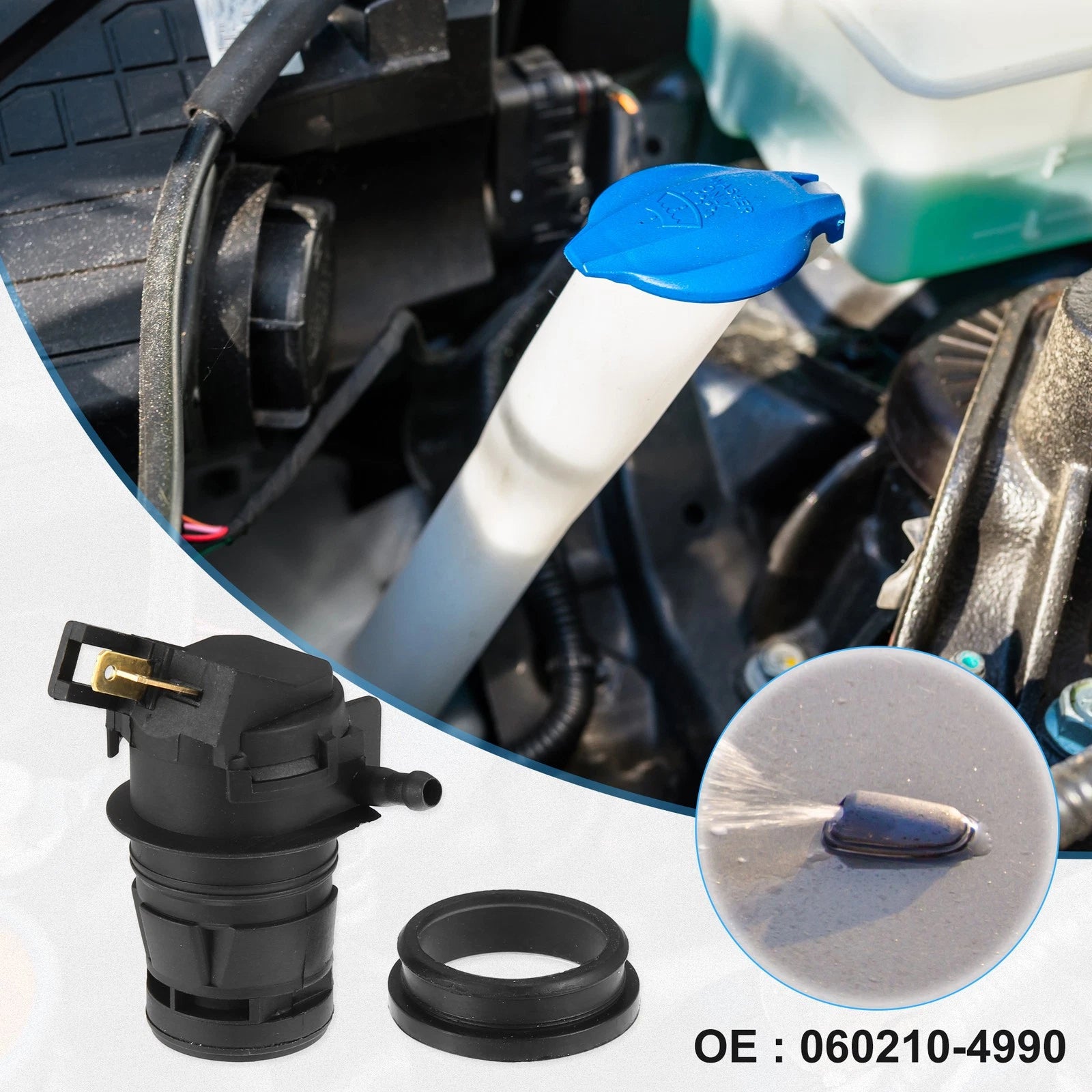 Windshield Washer Pump for Honda Civic (2006–2011)