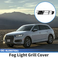 Fog Light Grill for Audi Q7 (2007–2009) No. 4L0807681 ABS Black